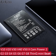 Baery For LG G2 G3 G4 G5 G6 G7 G8 ThinQ mini Beat G3S G3C G4S G4C/ V10 V20 V30 V40 V50/Optim G Pro 2/ X Cam Power 2 BL-4