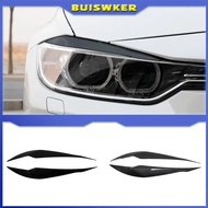 Gloss ABS Headlight Eyebrow Eyelid for BMW F30 Sedan 2012-2015 320i 328i 335i F80 M3 2014-2018 F31 T