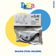 Skadis Gray Tool Holder, IKEA Pegboard Accessories