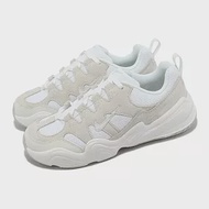 Nike 休閒鞋 Wmns Tech Hera 女鞋 白 灰 復古 麂皮 雙勾 老爹鞋 DR9761-100