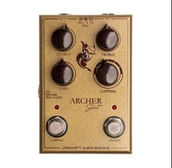 J.Rockett Audio Archer Select Booster / overdrive Guitar Pedal (Klon Centaur tone)