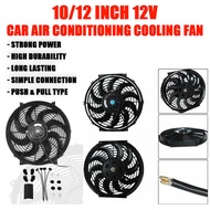 Car Condenser Radiator Cooling FanHigh Speed Universal Condenser Fan 10/12 Inch | Pokka Hypercool Ca