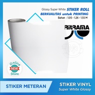 Vinyl STICKER by the Meter |PLAIN STICKER |RITRAMA STICKER | 1 METER/RETAIL