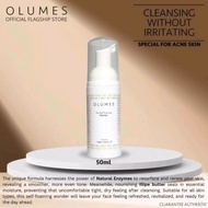 [16.9 MALAYSIA DAY SALE‼️] EXP 9/27 OLUMES THE SELF FOAMING CLEANSER WITH ENZYME 50ML - ACNE SKIN | 