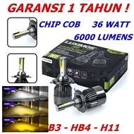 H4 CAR HEADLAMP H11 FOGLAMP WHITE SUPER BRIGHT 35WATT