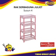 4-Tier Multipurpose Shelf / JULIET RACK SS-4 BASIC HOME
