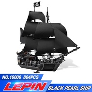 LEPIN 16006 Pirates of the Caribbean The Black Pearl Building Blocks Educational 4184 Compatible Toy