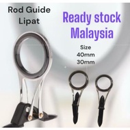 Rod Guide / Cincin joran Folding Fishing Guide Surt Rod last Guide PWFSG