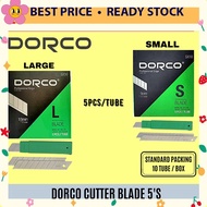 Local DORCO CUTTER BLADE - 1 TUBE / 5'S BLADE / MATA PISAU