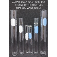 ☽Original PYREX Test Tube, Glass, Sold Per Piece