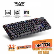 Armaggeddon SMK-12R RGB Kestrel Outemu Switch Mechanical Keyboard | 104 Key Low-Profile | 16.8 Million Colour RGB Effect