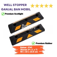 WHEEL STOPPER / CAR TIRE STOPPER INDOOR AND OUTDOOR PARKING