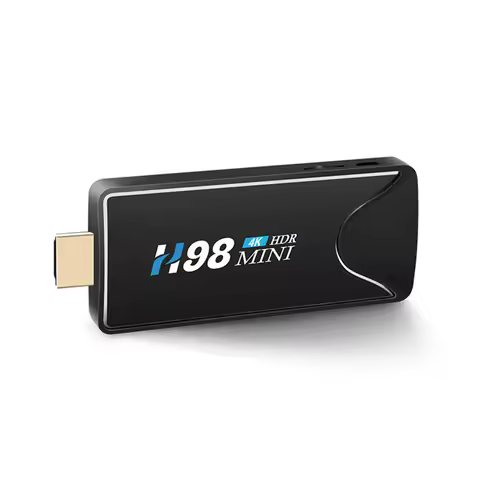 H98mini TV Stick Smart TV Box Android 10 Dual Band 5G Wifi Allwinner H616 Quad-Core TV Dongle Receiv