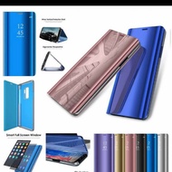 Hardcase clear view Oppo A7 A5S standing cover Oppo A7 / A5S flip cover mirror Oppo A7 / A5S