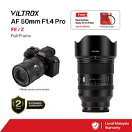 VILTROX AF 50mm F1.4 FE/Z Pro Full-Frame Autofocus Lens for SONY E-Mount NIKON Z-Mount Cameras