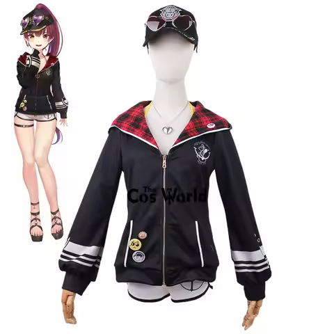 VTuber Hololive Houshou Marine Pirate Casual Outfits Anime Cosplay Costumes