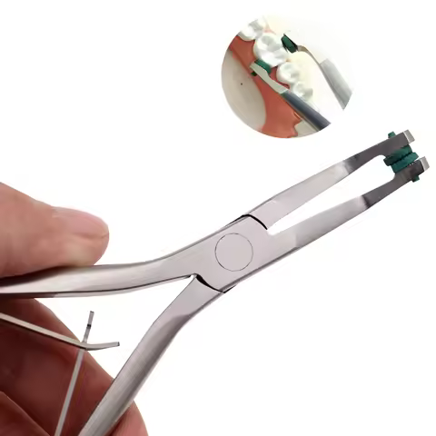 Dental Crown Remover Plier Forceps Removing Temporary Teeth Veneers Spreader Tooth Lab Dentistry Sur