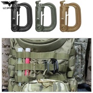 Multi-Purpose D-Ring Mountaineering Buckle High Strength Light Weight MOLLE Waist Bag Hook