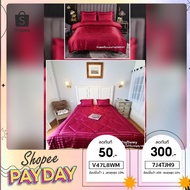 Cottonsatin Bed Set With Stripe Woven Pattern 600 Thread Count​ 6pcs Full Set​ Special Edition!!️7 F