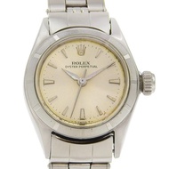 【日本直送】勞力士 ROLEX Oyster Perpetual 手錶 Thunderbird 錶圈 6623 不鏽鋼 自動上鍊 銀色錶盤 女仕款【二手】