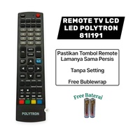 Remot Remote  TV Polytron LCD LED  811191 CINEMAX