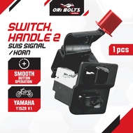 2PV-H3975-10 Yamaha Original Y15ZR Y15 (4003) V1 Handle Switch (Left) Switch Signal dan Horn Suis