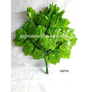 Serbu Leaves) Artificial Leaves / Ornamental Leaves / Plastic Leaves / Decoration Leaves / Grape Lea