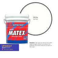 7 & 18 Liter - White BS 9102, Super Matex, Nippon Paint