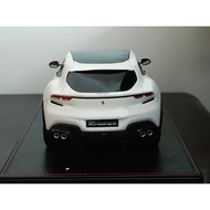 AT Ferrari fuv Resin 1 18 Car Model, White Color