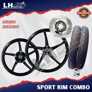 RS150 RSX150 SPORT RIM SP522 160/185/17 BLACK HONDA RS150 RSX150