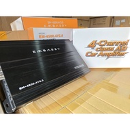 Embassy 4 Channel EM-4500.4 Power Amplifier 4 Channel Power Amplifier