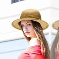 韓式田園春夏出遊馬術男女通用越南頭盔安全帽防曬戶外遮陽草帽