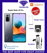 XIAOMI REDMI NOTE 10 PRO 8/128GB BRAND NEW LOCAL SET FREE GIFTS WITH 1 YEAR WARRANTY
