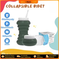 HILODAY Portable Collapsible Folding Bidet Spray Washing Travel/ Stackable Portable Travel Bidet Bot