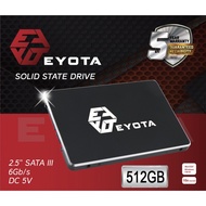 SSD FOR LAPTOP NOTEBOOK EYOTA 512 GB SATA III 2,5"