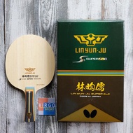 Butterfly Lin Yun Ju Super ZLC-kayu blade bat bet pingpong 100%Ori