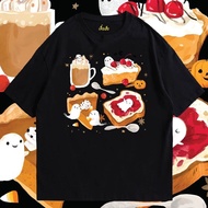 COD - MAO Shop Halloween Toast Shirt, Cotton Fabric