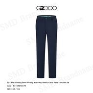 G2000 กางเกงสแล็ค ทำงาน รุ่น Men Clothing Sweat Wicking Multi-Way Stretch Casual Pants Extra Slim Fi