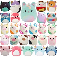 20cm Cute Squishmallow Axolotl Cow Stuffed Toys Ins Unicorn Cat Plushie Doll Squishmallows plush Toy