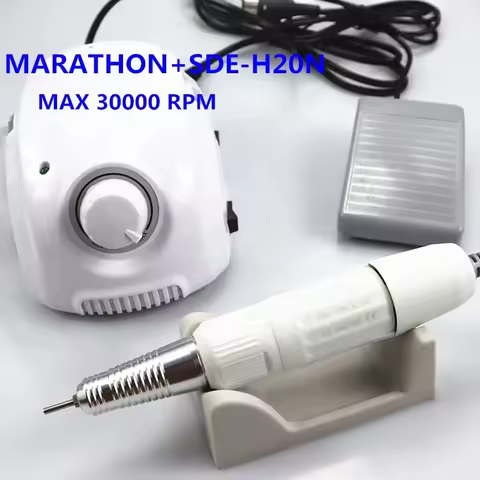 STRONG 210 35K LAAOVE-Champion 3 Micromotor SDE-H20N Handpiece Electric Manicure Drill Set for manic