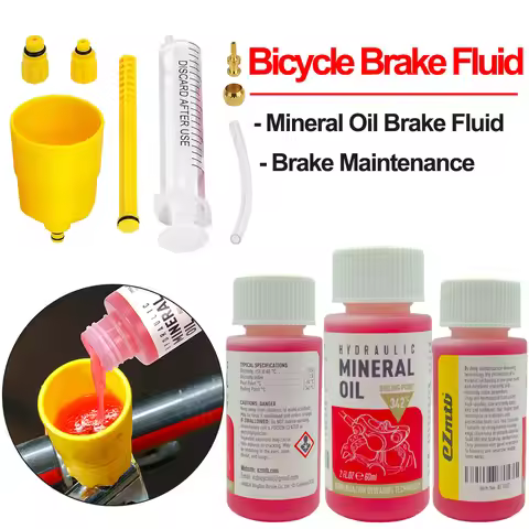 Bicycle Brake Fluid Mineral Oil System Fluid Bicycle Hydraulic Disc Brake Fluid for Shimano Bicycle 