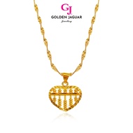 GJ Jewellery Emas Korea Emas Bangkok Necklace - Sempoa #BringLove (40604LV)   24K Gold Plated