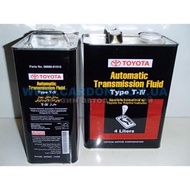 08886-81015/ 81400 Toyota ATF TYPE T-IV (4 Liter)
