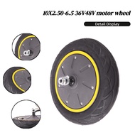 Suitable 36V350W/48V500W 10x2.50-6.5 Motor Wheels for Ninebot MAX G30 Foldable Electric Scooter