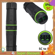sanhuiIP68 Waterproof SC Dual Core Fiber Optical Coupler Extend Fiber Optic Cable Length Flame Retar