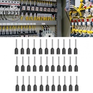 HEEPDD 1000Pcs Ferrule Insulated Crimping Wire Terminal Set Kit for Equipment E0508  AWG 22 with Cop