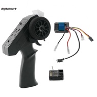 2.4G 2 Channel Remote Controller Kit Transmitter Receiver 50A ESC for  MN88K RC Car Upgrade Parts