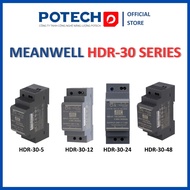 Meanwell Power Supply HDR-30-12, HDR-30-24, HDR-30-48