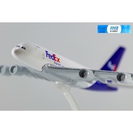 Model Airplane Commercial Airlines FedEx W Aircraft Express Transport Boeing(16 cm) Logistic