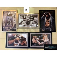 K Package Barber Men Hairstyle iFrame Poster